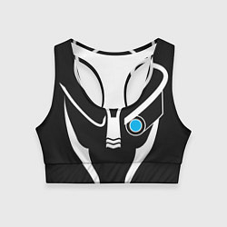 Топик спортивный женский Mass Effect Garrus Art, цвет: 3D-принт