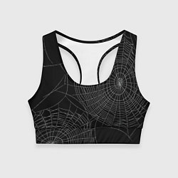 Женский спортивный топ Spider паутина