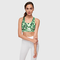 Топик спортивный женский Девушка аниме появляется из хауса, цвет: 3D-принт — фото 2