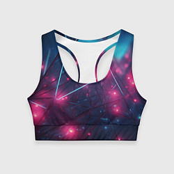 Женский спортивный топ Конструкция с ярким свечением
