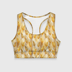 Женский спортивный топ Золотая нива