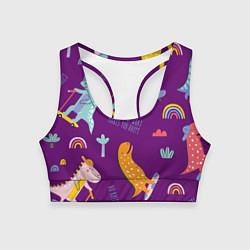 Женский спортивный топ No rules