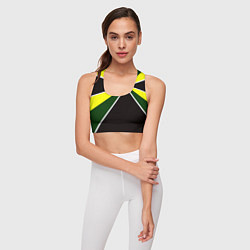 Топик спортивный женский Мотострелковые войска: лавры, цвет: 3D-принт — фото 2