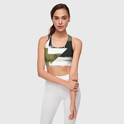 Топик спортивный женский Doom The Dark Ages, цвет: 3D-принт — фото 2