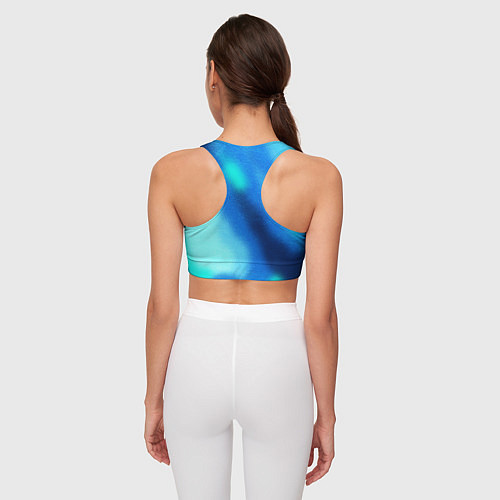 Женский спортивный топ Соло Левеллинг / 3D-принт – фото 4