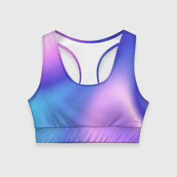 Топик спортивный женский Color multicolored gradient, цвет: 3D-принт