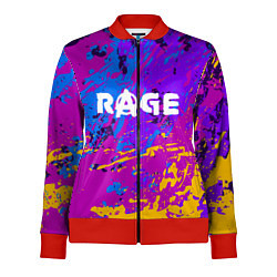 Олимпийка женская RAGE 2, цвет: 3D-красный