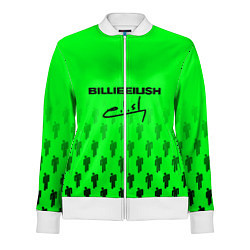 Олимпийка женская Billie Eilish: Green Autograph, цвет: 3D-белый