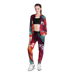 Олимпийка женская C-OPS, цвет: 3D-красный — фото 2