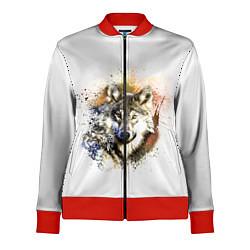 Олимпийка женская Wolf, цвет: 3D-красный