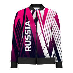 Олимпийка женская Russia, цвет: 3D-черный