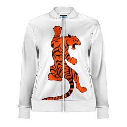 Олимпийка женская Тигр, цвет: 3D-белый