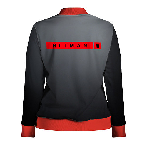 Женская олимпийка Hitman III / 3D-Красный – фото 2