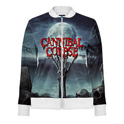 Олимпийка женская CANNIBAL CORPSE, цвет: 3D-белый