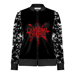 Олимпийка женская Cannibal Corpse, цвет: 3D-черный