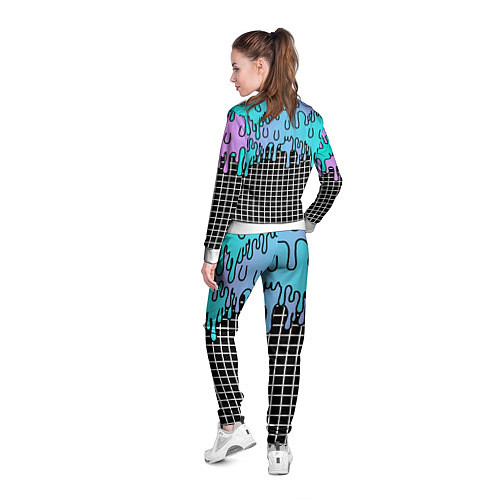 Женская олимпийка Beach MIami / 3D-Белый – фото 4