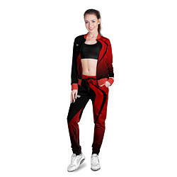 Олимпийка женская TESLA MOTORS ТЕСЛА, цвет: 3D-красный — фото 2