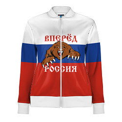 Женская олимпийка Вперёд Россия! медведь