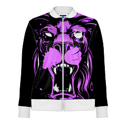 Женская олимпийка Neon pink lion