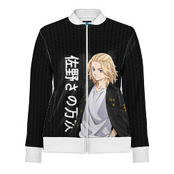 Олимпийка женская МАЙКИ ТОСВА ЯПОНСКИЙ ОРНАМЕНТ, цвет: 3D-белый