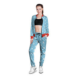 Олимпийка женская Узор Sky Blue Dope Camo Dope Street Market, цвет: 3D-красный — фото 2