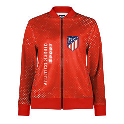 Олимпийка женская АТЛЕТИКО Atletico Madrid Sport Гранж, цвет: 3D-красный