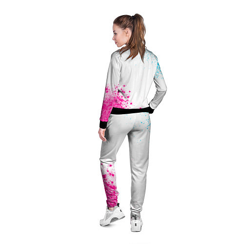 Женская олимпийка Roblox Neon Gradient FS / 3D-Черный – фото 4