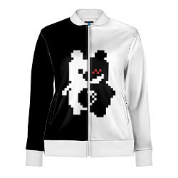 Олимпийка женская Monokuma pixel, цвет: 3D-белый