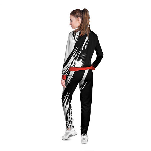 Женская олимпийка Control Logo / 3D-Красный – фото 4