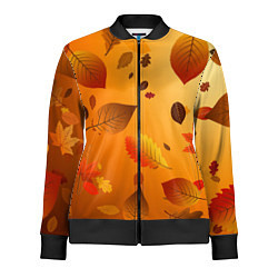 Олимпийка женская Осенний тёплый ветер, цвет: 3D-черный