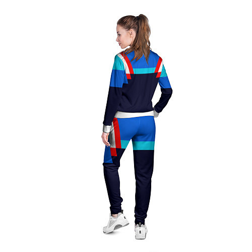 Женская олимпийка Как в девяностых FIRM / 3D-Белый – фото 4