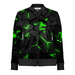 Женская олимпийка Razer green neon