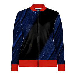 Олимпийка женская Текстура красок, цвет: 3D-красный