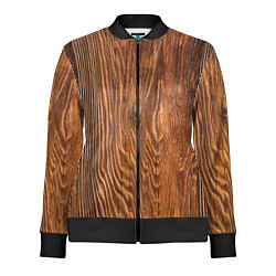 Олимпийка женская Текстура дерева, цвет: 3D-черный