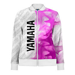 Олимпийка женская Yamaha pro racing: по-вертикали, цвет: 3D-белый
