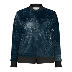 Олимпийка женская Абстракция - gray blue, цвет: 3D-черный