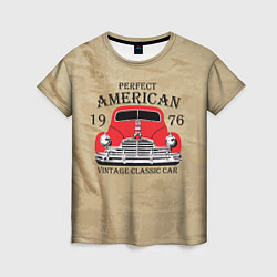 Женская футболка American retro auto