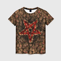 Женская футболка DOOM: Pentagramm