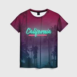 Женская футболка California