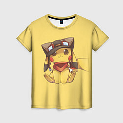 Женская футболка Pikachu