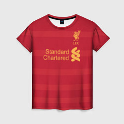 Женская футболка Liverpool FC: Standart Chartered