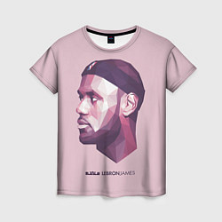 Женская футболка LeBron James: Poly Violet