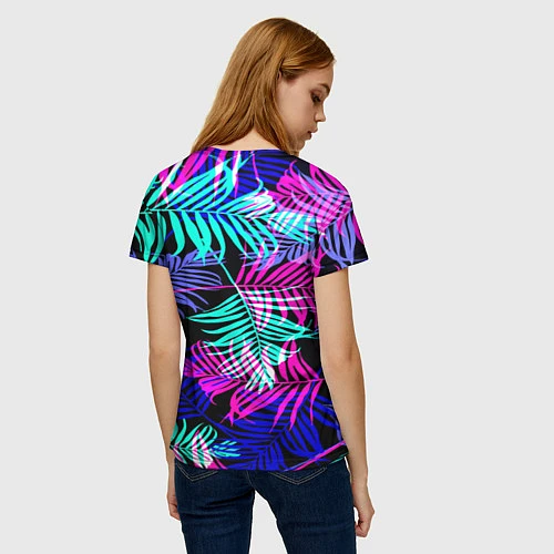 Женская футболка Hawaii ? / 3D-принт – фото 4