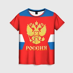 Женская футболка Сборная РФ: #92 KUZNETSOV