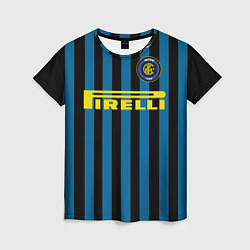 Футболка женская Inter FC: Pirelli, цвет: 3D-принт
