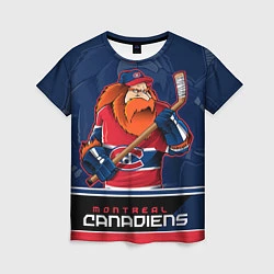 Женская футболка Montreal Canadiens