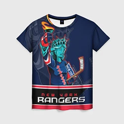 Женская футболка New York Rangers