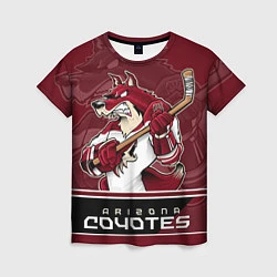 Женская футболка Arizona Coyotes