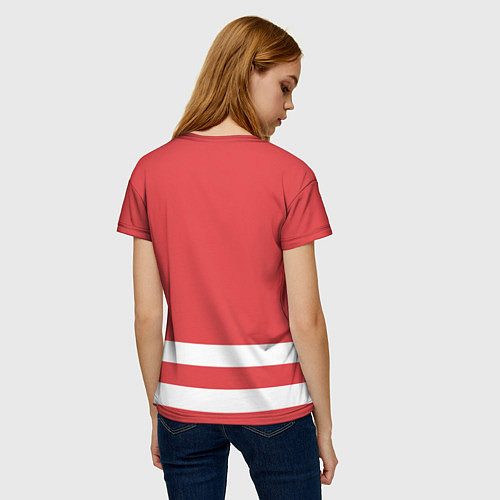 Женская футболка Carolina Hurricanes / 3D-принт – фото 4