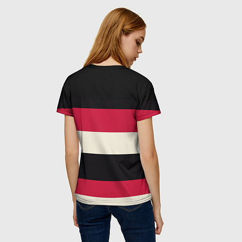 Женская футболка Ottawa Senators O / 3D-принт – фото 4